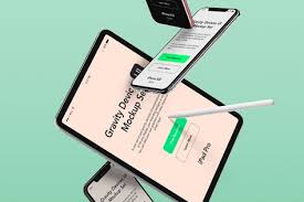 Gravity Psd Devices Ui Mockup Set V7 Psd Mock Up Templates
