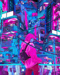 See Me In A New Light Cyberpunk Aesthetic Vaporwave Cyberpunk Art