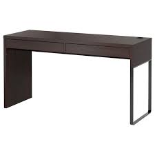 micke bureau zwartbruin 142x50 cm ikea zwart bureau ikea desk ikea