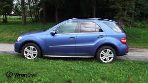Iseecars.com analyzes prices of 10 million used cars daily. Mercedes Ml Blue Metallic Matt Wrap Wrapstyle