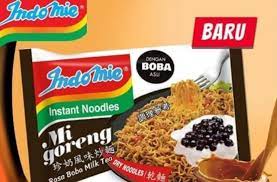 Indofood itself is the largest instant noodle producer in the world with 16 factories and 15 billion packets of indomie are. Viral Indomie Goreng Rasa Boba Milk Tea Netizen Ini April Mop Ya Guideku Com