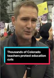 More than 1,000 teachers representing districts across Colorado descended 