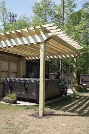 Mark each end, allowing for an overhang. How To Build A Pergola Extreme How To