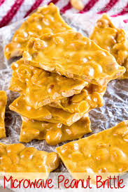 Julies Microwave Peanut Brittle Brittle Recipes Microwave Peanut Brittle Peanut Brittle Recipe