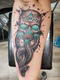 Wooooool 0 Harry Potter Tattoo Sleeve Dark Mark Tattoos Nerd Tattoo
