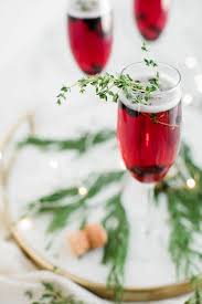 Peppermint white christmas cocktails are simple, pretty and absolutely delicious! Blueberry Sparkler Champagne Cocktails The Sweetest Occasion