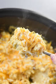 Combine cooked macaroni, cheddar and nacho cheese soup, half and half, butter,. Easy No Boil Crock Pot Mac And Cheese Recipe