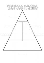 Food Pyramid Esl Worksheet By Martalara