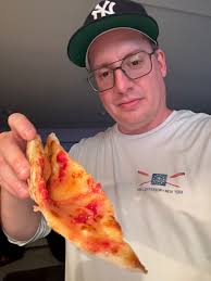 This is a solid square pie! Campania's Staten Island, NY