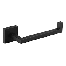 Nameeks Modern Hotel Contemporary Toilet Paper Holder In Black Nameeks Nnbl0055 The Home Depot Home basics modern swirl freestanding dispensing toilet paper holder, satin nickel.