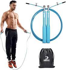 The next generation build of ballistyx boosts both ability and agility, toning your body to the next level. Amazon Com Dmoose Fitness Jump Rope Adjustable Length Cardio Jumping Rope For Men And Women For Skipping Rope Mma Workouts Crossfit Training Blue Sports Outdoors