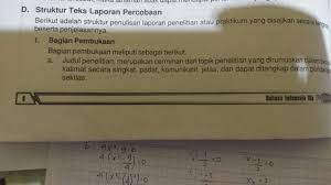 Sebutkan dan jelaskan struktur teks laporan hasil percobaan. Contoh Teks Laporan Percobaan Singkat Beserta Strukturnya Nusagates