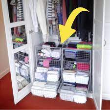 Aug 09, 2018 · whether your dorm room has an actual closet or a simple wardrobe cabinet, there are a few ways you can maximize your dorm closet space! Small Closet And Too Much Stuff Try These 35 Space Saving Dorm Closet Organization Tricks