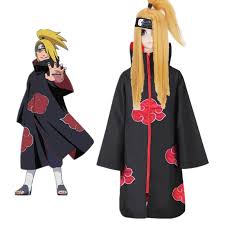 See more ideas about akatsuki, naruto, naruto shippuden. Cloak Akatsuki Cosplay Costumes Anime Coat Mantle Deidara Red Cloud Robe Anime Costumes Aliexpress