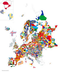 Flag map, perfect for presentations or backgrounds. Flag Map Of European Subdivisions Day 39 Bosnia Herzegovina Wales Rework Vexillology