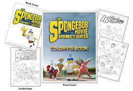 2015 movies hd movies movies online movies and tv shows movie tv water movie pet snails cinema spock. The Spongebob Movie Sponge Out Of Water Coloring Book Coloring Books