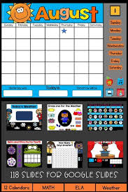 Digital Calendar For Google Slides Distance Learning Distance Learning Digital Activities Digital Calendar