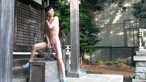 6 Scene】Japanese boy peeing in public. Gay Porn Video 