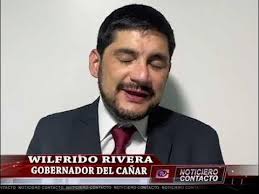 Nuevo Gobernador del Cañar es Wilfrido Rivera