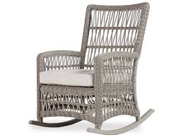 Lloyd Flanders Mackinac Wicker High Back Porch Rocker Lounge Chair Rocking Chair Porch Patio Rocking Chairs Porch Rocker