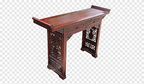 This table has an additional extended top pull out and is made of hand carved, dark walnut with a wax. Table Drawer Tea Desk Furniture Long Narrow Dining Table Angle Furniture Png Pngegg