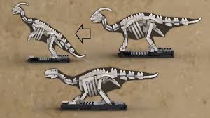 Rex measures 7 tall and 15 long! Lego Moc Parasaurolophus Iguanodon Skeleton Alternative Build For 21320 Dinosaur Fossils By S7evinde Rebrickable Build With Lego