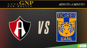 En vivo y en directo: Atlas Vs Tigres En Vivo 2 2 Jornada 3 De La Copa Gnp