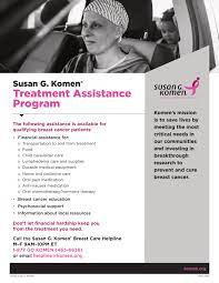 Treatment Assistance Program Susan G Komen Memphis Midsouth Mississippi