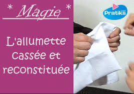 Voici Le Tour De L Allumette Cassee Et Reconstituee Comment Reconstituer Une Allumette Qui A Ete Cassee Sous Un Tour De Magie Allumette Tour De Magie Facile