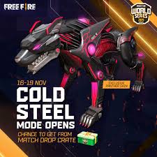 Come join this event with friends all over the world now! The New Limited Time Mode Cold Steel Garena Free Fire Facebook