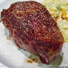 Sprinkle generously with kosher salt and sugar, which will deepen the savory flavors. Pan Seared Oven Roasted Filet Mignon 101 Cooking For Two