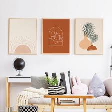 There are 221931 art gallery decor for sale on etsy, and they cost $25.11 on average. Woman Face Line Art Pictures Wall Art Canvas Painting Boho Abstract Landscape Nordic Posters Prints Beige Gallery Decor Unframed Buy At The Price Of 4 23 In Aliexpress Com Imall Com