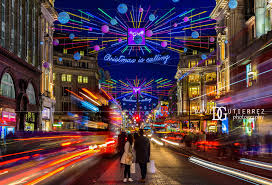 Oxford street is a major road in the city of westminster in the west end of london, running from tottenham court road to marble arch via oxford circus.it is europe's busiest shopping street, with around half a million daily visitors, and as of 2012 had approximately 300 shops. Christmas Is Calling Oxford Street London Uk Instagram Christmas Night Photography Christmas Decorations