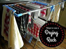 I share all my top tips on how to use a drying rack to air dry your laundry after washing. Ways To Use A Drying Rack A Giveaway Preparednessmama