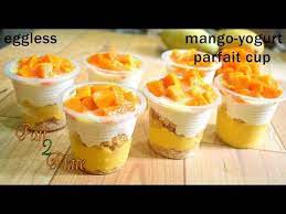 Mango Yogurt Parfait Dessert Cup Mango Yogurt Dessert Recipe Youtube Yogurt Dessert Yogurt Dessert Recipes Parfait Desserts