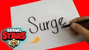 Surge's basic attacks entails throwing a projectile which splits into multiple projectiles upon hitting the enemy. Dibujando A Surge De Brawl Stars Bizimtube Creative Diy Ideas Crafts And Smart Tips