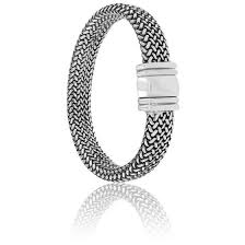 Guiot De Bourg Bracelet Maille Milanaise Argent Bracelet En Mailles Argent Bracelet