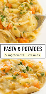 Potato Pasta Pasta E Patate Recipe Italian Pasta Recipes Potato Pasta Cheap Dinner Recipes