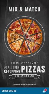 So Many Pizza Tastes To Satisfy Your Cravings Get Any Two Or More Medium Two Topping Pizzas From The Domin Healthy Fats Foods Recipes Healthy Crockpot Recipes