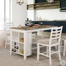 Build your own dining table. Kiana White Counter Height Dining Table From Furniture Of America Coleman Furniture