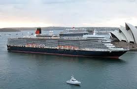 Coinciden Queen Elizabeth 2 Y Queen Mary 2 En Sidney 20 Febrero 2007 Queen Mary Cunard Cruise Cunard Cruise Line