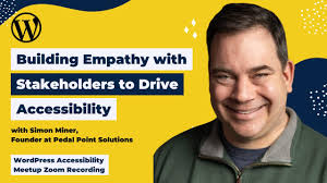 Building Empathy with Stakeholders to Drive Accessibility: Simon Miner