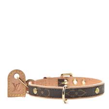 Bit.ly/311ewty fake lv collar & leash. Louis Vuitton Monogram Baxter Dog Collar Pm 525751 Fashionphile