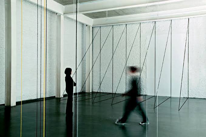 Work by Fred Sandback