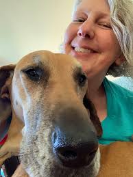 We both miss our friends at Camp! She misses her dog friends and Camp  Counselors and I miss all the people and pups! Can't wait to see you all  again!"- Holly, Camp