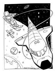 Astronaut coloring pages will tell about the men who specialize in flights outside the earth's atmosphere. Space Shuttle Facts For Kids Science Printables