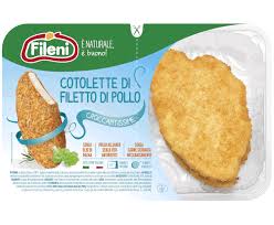 Cotolette di pollo al forno. Cotolette Di Petto Di Pollo Fileni Carni Biologiche Italiane