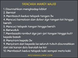 Panduan niat mandi wajib dan cara mandi selepas haid, junub & nifas yang betul dan sempurna. Cara Mandi Wajib Yang Betul Dan Sah Doa Niat Lelaki Perempuan