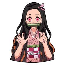 Demon Slayer Nezuko Kamado Sticker - Sticker Mania