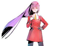 Anime Darling In The Franxx Zero Two Darling In The Franxx Long Hair Pink Hair Green Eyes Smile Horns Wallpaper Darling In The Franxx Zero Two Darling Anime sticker video 0, darling in the franxx render png clipart. pinterest